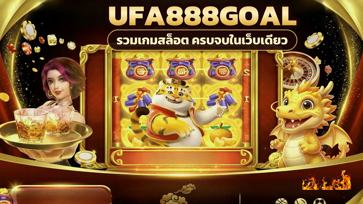 ภาพปกบทความ ufa888goal รวมเกมสายลุ้นหลายหมวด เปิดสล็อต คาสิโน และเกมเดิมพันได้ตามจังหวะ